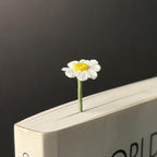 Gehäkelte Blumen Lesezeichen Gänseblümchen Lavendel Kosmos Ballon Handgemacht Baumwollfaden