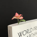 Gehäkeltes Blumen-Lesezeichen Sonnenblume Glockenblume Lilie Iris Handgemacht Lesezeichen für Buchliebhaber