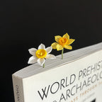 Mikrogehäkelte Blumen-Lesezeichen Handgemacht Chrysantheme Rot Mohn Sakura Birnenblüte Buch Lesezeichen