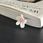 Handgefertigte Häkel Lesezeichen Kamelie Tulpe Sakura Blume Buchliebhaber Geschenk