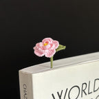 Handgefertigte Häkel Lesezeichen Kamelie Tulpe Sakura Blume Buchliebhaber Geschenk