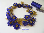 Lariat Häkelkette, Häkelkette, Lariat Blumenmuster, Türkischer Oya Schmuck