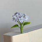 Gehäkeltes Blumen-Lesezeichen Löwenzahn Hortensie Maiglöckchen Handarbeit Lesezeichen Buchliebhaber Geschenk