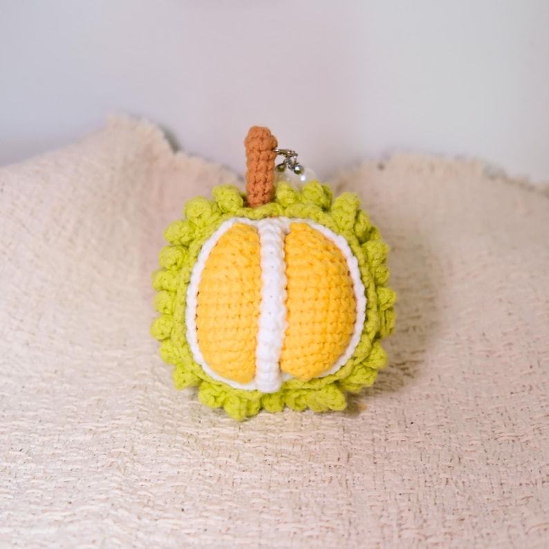 Obst Gemüse Schlüsselanhänger Amigurumi Taschenanhänger Autoaccessoire Handgehäkelt