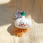 Obst Gemüse Schlüsselanhänger Amigurumi Taschenanhänger Autoaccessoire Handgehäkelt