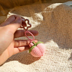 Obst Gemüse Schlüsselanhänger Amigurumi Taschenanhänger Autoaccessoire Handgehäkelt
