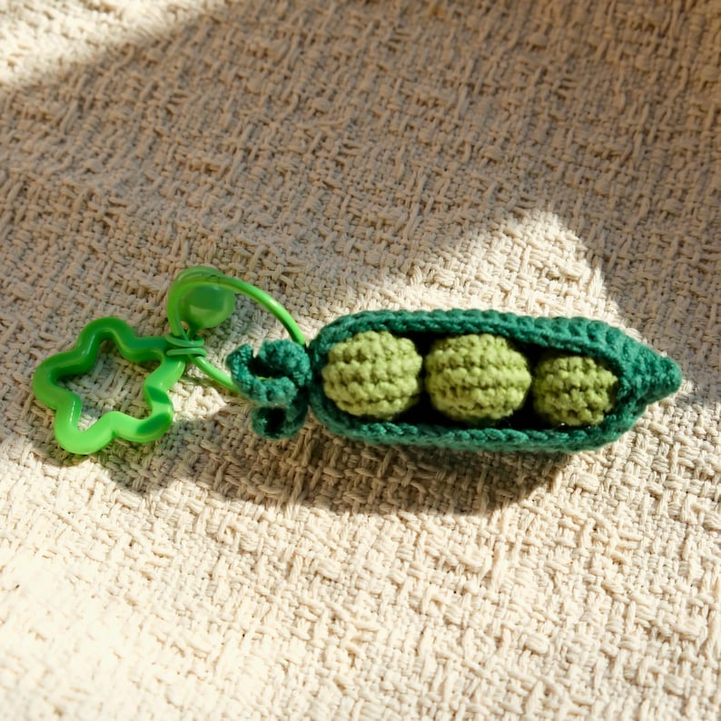 Obst Gemüse Schlüsselanhänger Amigurumi Taschenanhänger Autoaccessoire Handgehäkelt