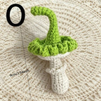 Gehäkelter Pilz Schlüsselanhänger, Amigurumi Fliegenpilz Taschenanhänger, Woodland Fairycore Anhänger