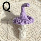 Gehäkelter Pilz Schlüsselanhänger, Amigurumi Fliegenpilz Taschenanhänger, Woodland Fairycore Anhänger