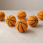 Gehäkelte Sportbälle Set – Fußball, Basketball, Football – Amigurumi Dekoration, 3,5 Zoll