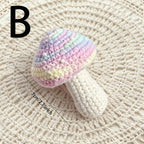 Gehäkelter Pilz Schlüsselanhänger, Amigurumi Fliegenpilz Taschenanhänger, Woodland Fairycore Anhänger