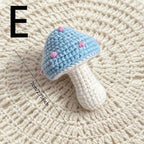 Gehäkelter Pilz Schlüsselanhänger, Amigurumi Fliegenpilz Taschenanhänger, Woodland Fairycore Anhänger