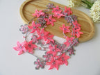 Gelbe Blumen Häkelkette, Türkisch Oya Perlen Lariat, Romantische Sommer Braut Schmuck, Garten Hochzeit Accessoire