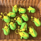 Obst Gemüse Schlüsselanhänger Amigurumi Taschenanhänger Autoaccessoire Handgehäkelt