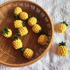 Obst Gemüse Schlüsselanhänger Amigurumi Taschenanhänger Autoaccessoire Handgehäkelt